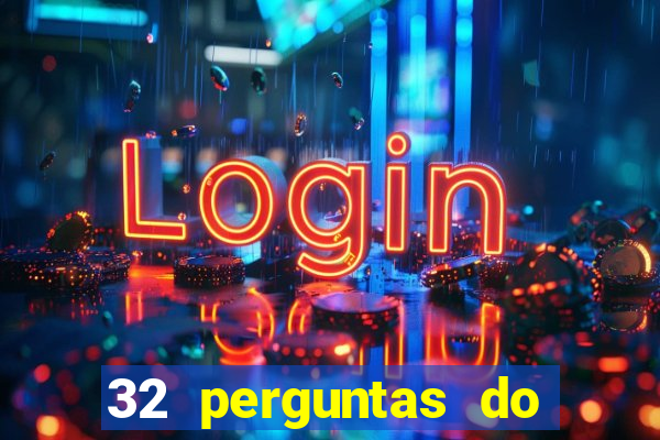 32 perguntas do livro do destino